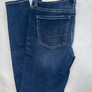 American Eagle Outfitters Dark Blue Skinny Jeans